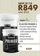 Chamberlain Plaster Primer 3-20Ltr
