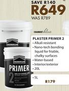 Chamberlain Plaster Primer 2-20Ltr
