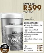 Chamberlain Chamber Roof (White)-20Ltr