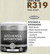Plascon Kitchens & Bathrooms-2.5Ltr