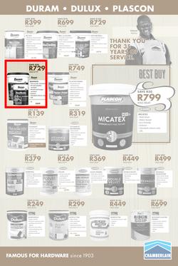 Chamberlains : Famous For Hardware (21 Sep - 7 Oct 2018), page 13