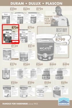Chamberlains : Famous For Hardware (21 Sep - 7 Oct 2018), page 13
