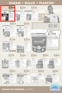 Chamberlains : Famous For Hardware (21 Sep - 7 Oct 2018), page 13
