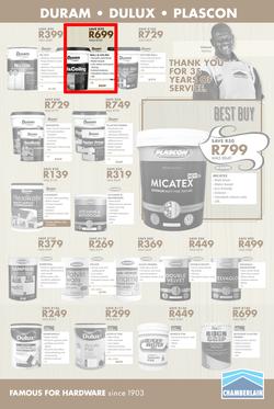 Chamberlains : Famous For Hardware (21 Sep - 7 Oct 2018), page 13