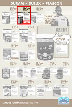 Chamberlains : Famous For Hardware (21 Sep - 7 Oct 2018), page 13