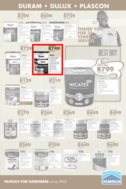 Chamberlains : Famous For Hardware (21 Sep - 7 Oct 2018), page 13
