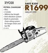 Ryobi Petrol Chainsaw