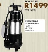 Submersible Sewage Pump GWQD-5-0.25