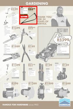 Chamberlains : Famous For Hardware (21 Sep - 7 Oct 2018), page 15