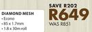 Wireforce Diamond Mesh 1.8 x 30m Roll