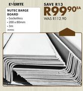 Everite Nutec Barge Board-Each