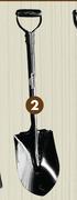 Lasher Round Nose Digging Spade