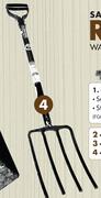 Lasher 4 Prong Fork