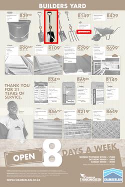 Chamberlains : Famous For Hardware (21 Sep - 7 Oct 2018), page 16