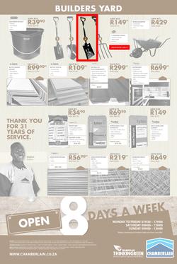 Chamberlains : Famous For Hardware (21 Sep - 7 Oct 2018), page 16