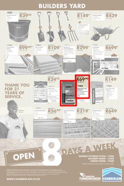 Chamberlains : Famous For Hardware (21 Sep - 7 Oct 2018), page 16