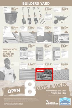 Chamberlains : Famous For Hardware (21 Sep - 7 Oct 2018), page 16