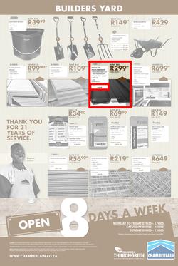 Chamberlains : Famous For Hardware (21 Sep - 7 Oct 2018), page 16