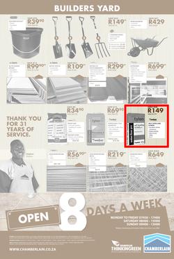 Chamberlains : Famous For Hardware (21 Sep - 7 Oct 2018), page 16