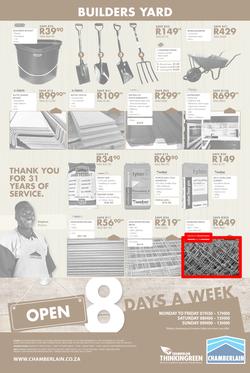 Chamberlains : Famous For Hardware (21 Sep - 7 Oct 2018), page 16