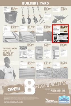 Chamberlains : Famous For Hardware (21 Sep - 7 Oct 2018), page 16