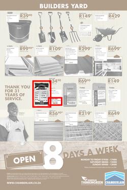 Chamberlains : Famous For Hardware (21 Sep - 7 Oct 2018), page 16