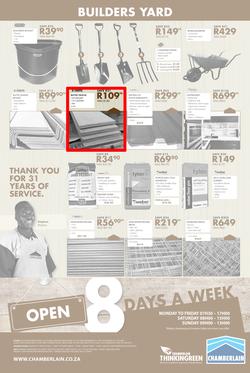 Chamberlains : Famous For Hardware (21 Sep - 7 Oct 2018), page 16