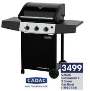 Cadac Commander 3 Burner Gas Braai