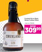 Cruxland Gin Or Black Winter Truffles-750ml