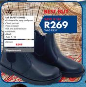 DOT Taz Safety Shoes In Black