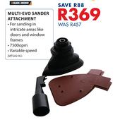 Black & Decker Multi Evo Sander Attachment MTSA2 XJ
