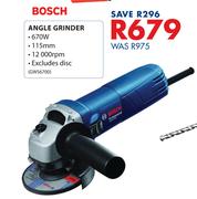 Bosch Angle Grinder