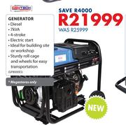 Gentech Generator 7kVA