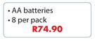 Energizer AA Batteries
