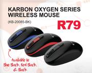 Karbon Oxygen Series Wireless Mouse KB-20085-BK