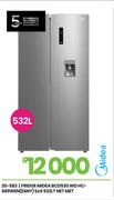 Midea 532L Net Met SxS BCD530 WD HC689WEN (ESNY) Fridge 20-583