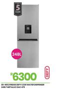 Defy 248L Metallic C330 Fridge Water Dispenser DAC475 20-493