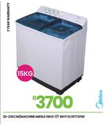 Midea 15Kg T/T WHT W/Machine KL15TTG1W W/Machine 22-336