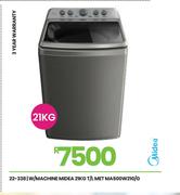 Midea 21Kg T/L Met W/Machine MA500W210/G 22-338