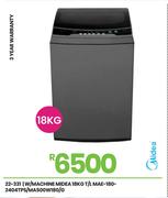 Midea 18Kg T/L W/Machine MAE-180-2404TPS/MA500W180/G 22-331