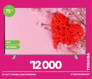 Toshiba 75" QLED 4K Smart Television 23-827