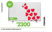 Toshiba 32" Smart Television 23-785