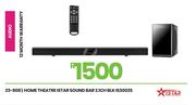 Istar Home Theatre 2.1 Ch Blk Sound Bar IS3002S 23-808