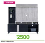 Columba Sliding Door TV Unit 3-466