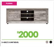 Bevel Plasma TV Unit 3-480