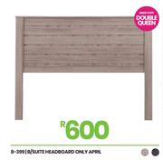 April B/Suite Headboard Only 8-399