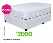 Manhattan Double Base Set 7-353