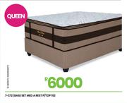 Med A Rest P/Top 152cm Queen Base Set 7-372