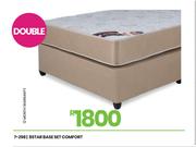 Comfort 8 Star Double Base Set 7-298