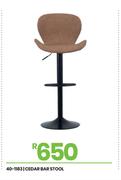 Cedar Bar Stool 40-1183